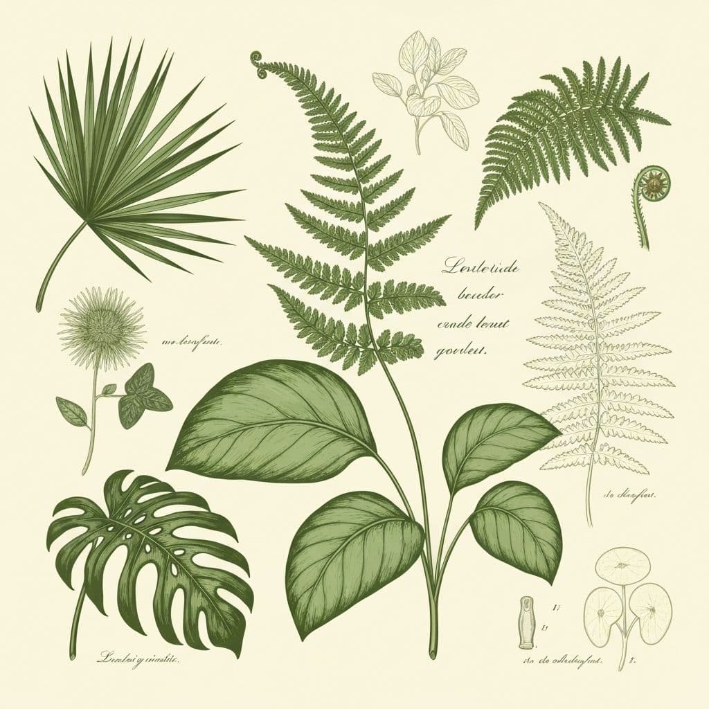 Botanische Wandbilder Generator