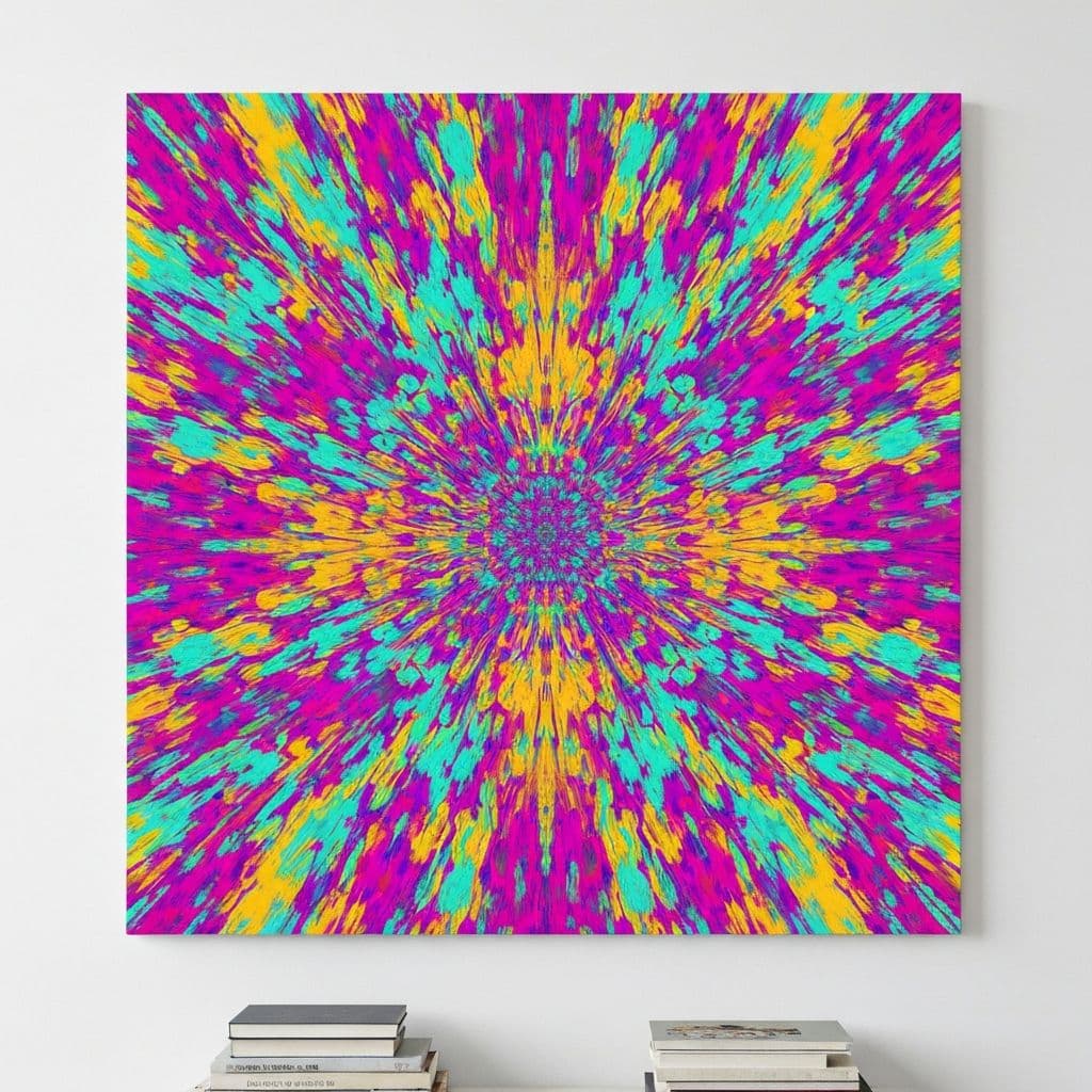 Bunte Wandbilder Generator