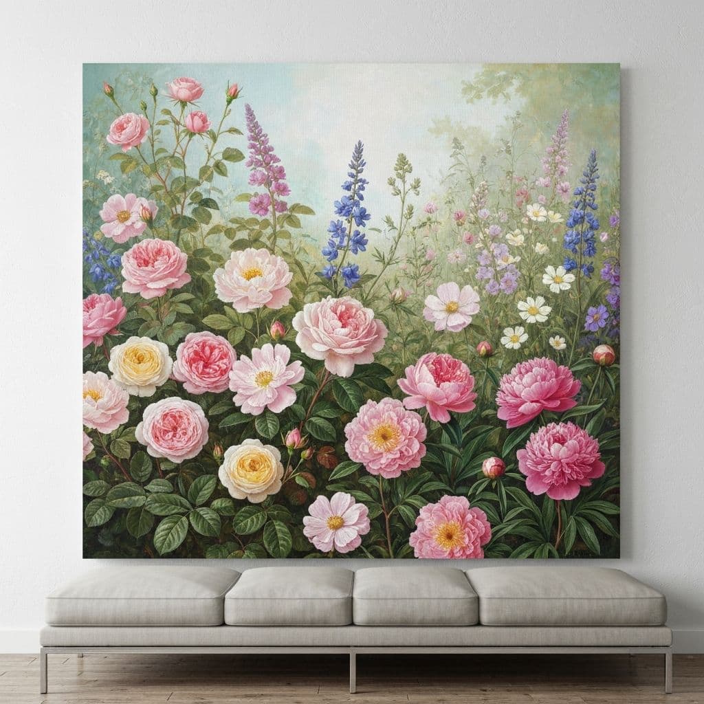 Florale Wandbilder Generator