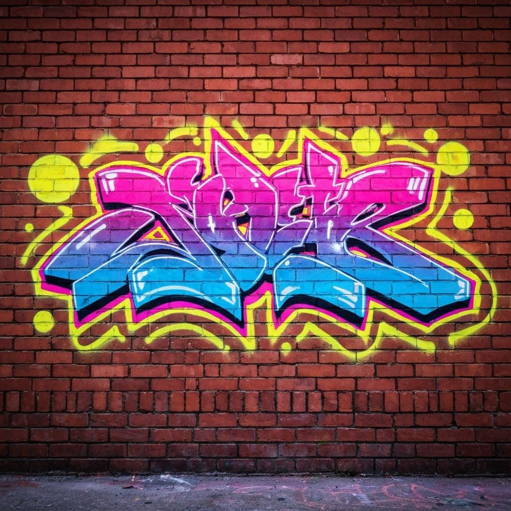 Graffiti Wall Art Generator