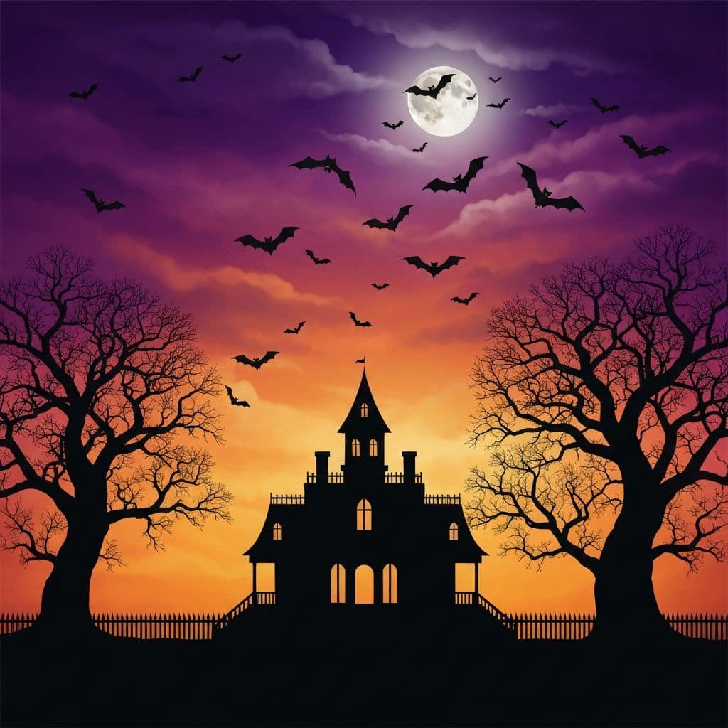 Halloween Wandbilder erstellen – Gruselige Deko mit KI