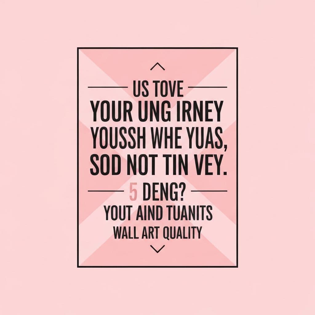 Motivational Wall Art Generator