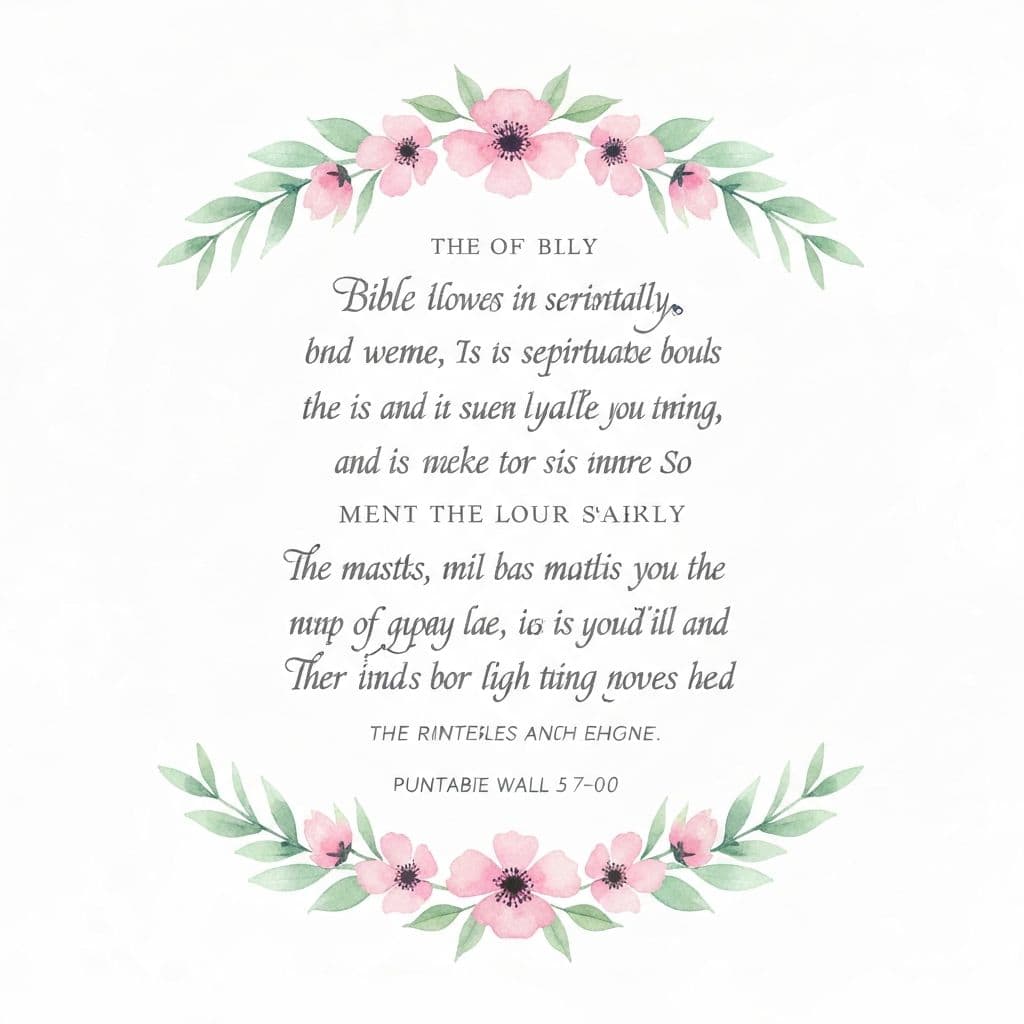 Scripture Wall Art Generator