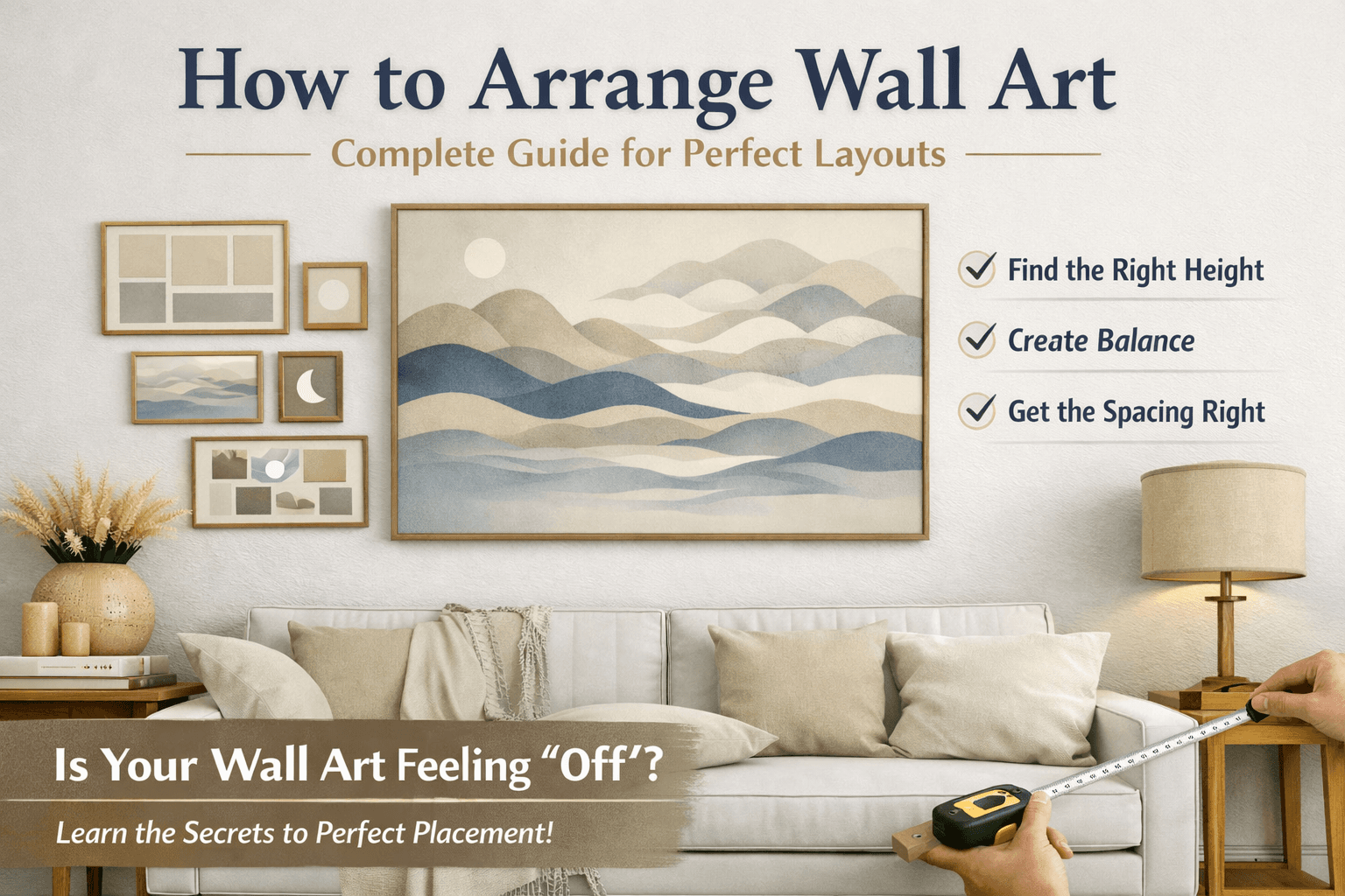 How to Arrange Wall Art (Complete Guide for Perfect Layouts)