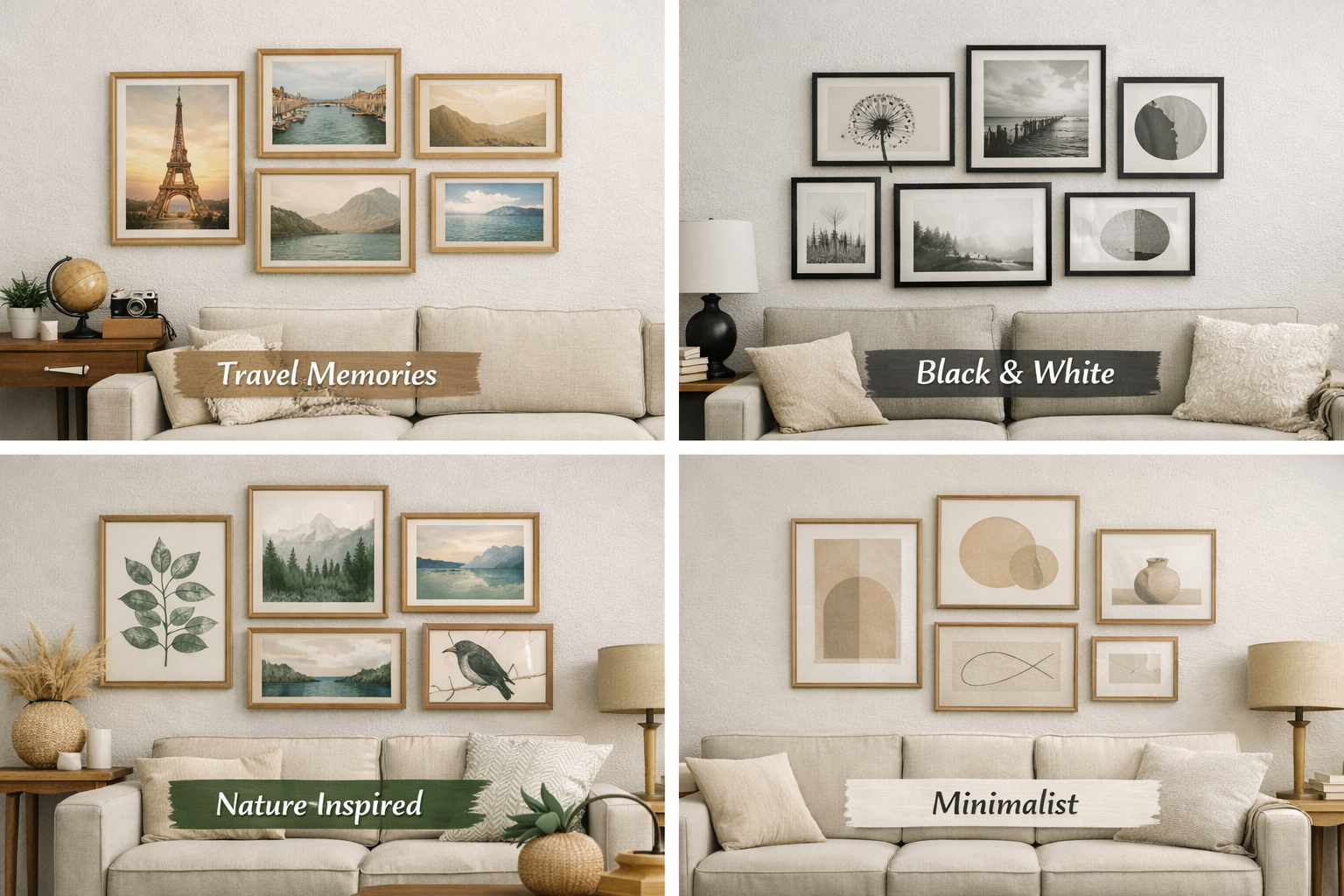 Choosing the Right Theme for Your Gallery Wall Art