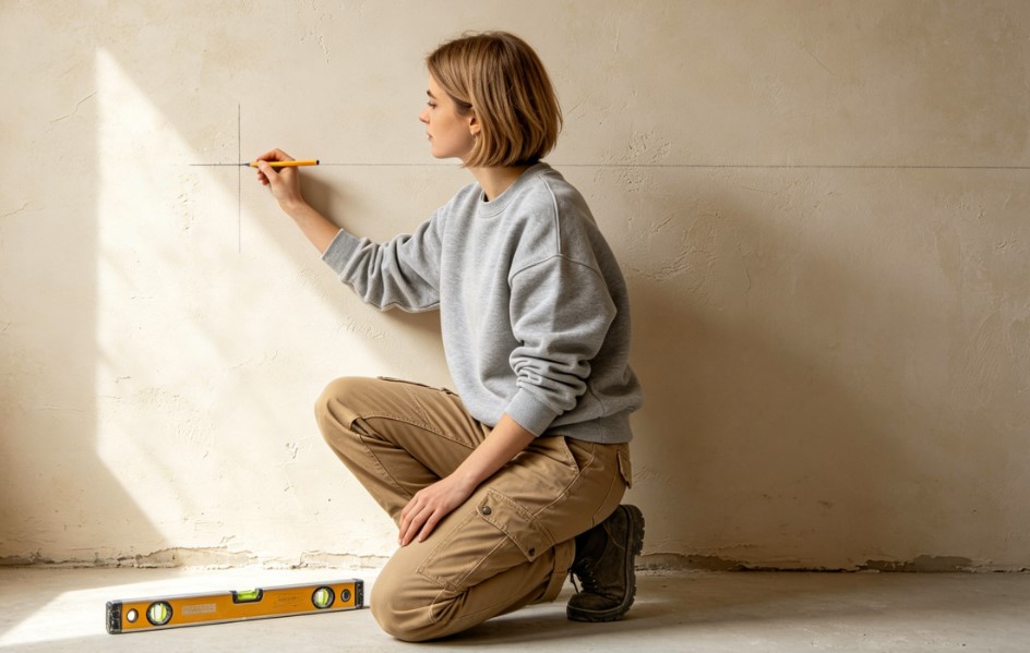 Mark and Prepare the Wall