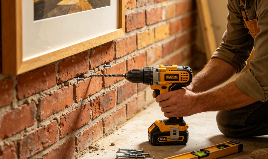 Install Masonry Screws