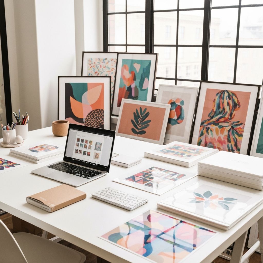 How to Sell AI-Generated Wall Art on Etsy: A Seller's Guide