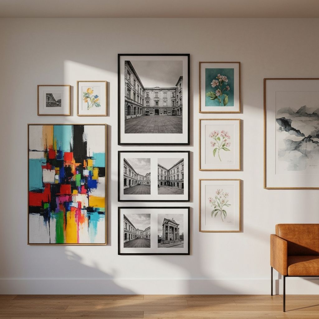 10 Gallery Wall Layout Ideas & Templates (2026 Guide) | Wallnora