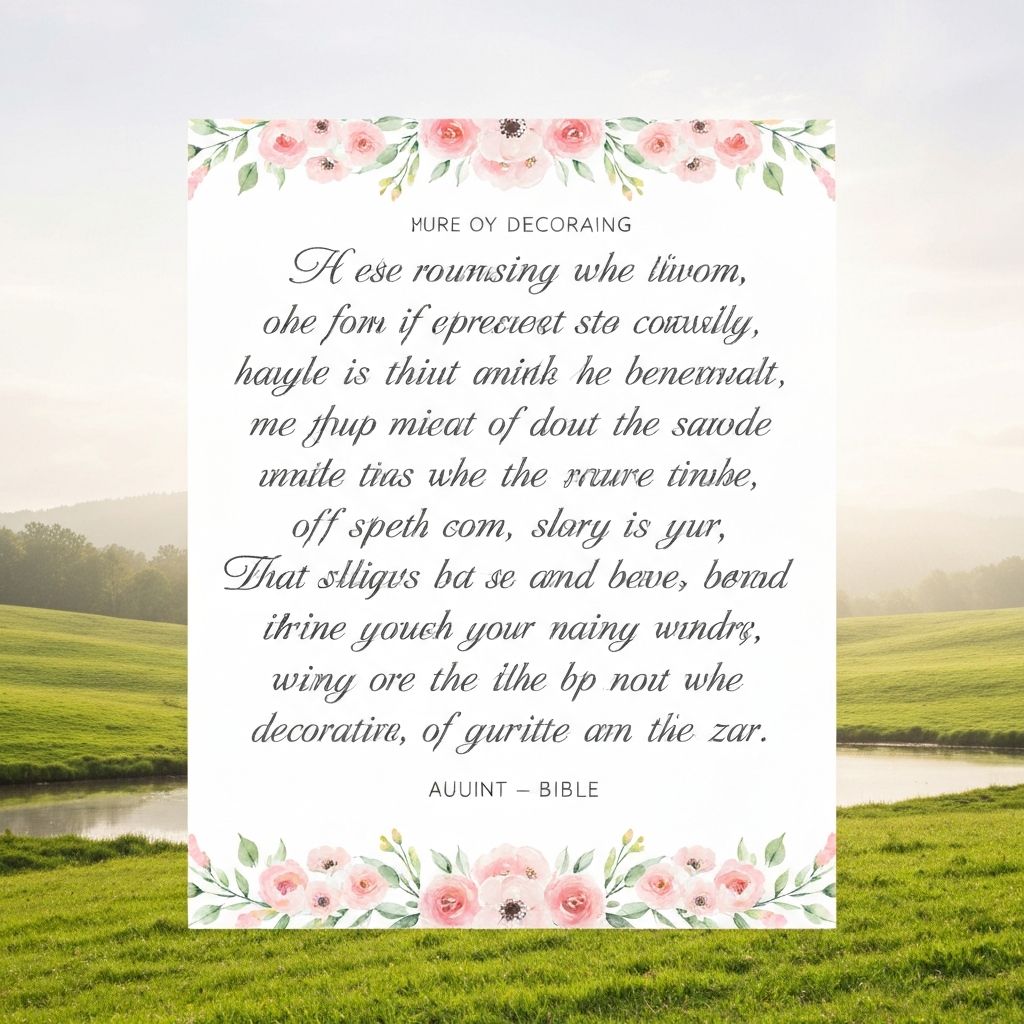 Bible Wall Art Generator