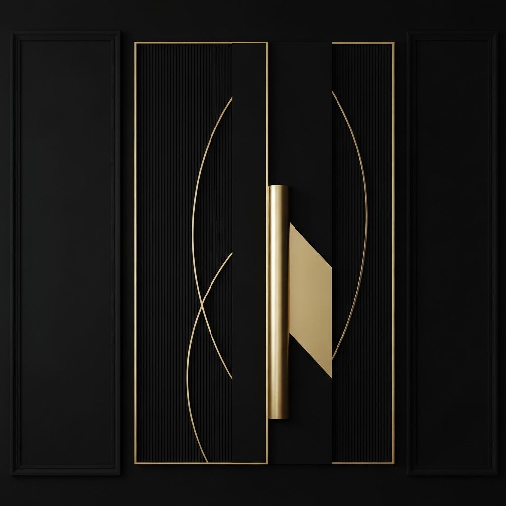 Black Wall Art Generator