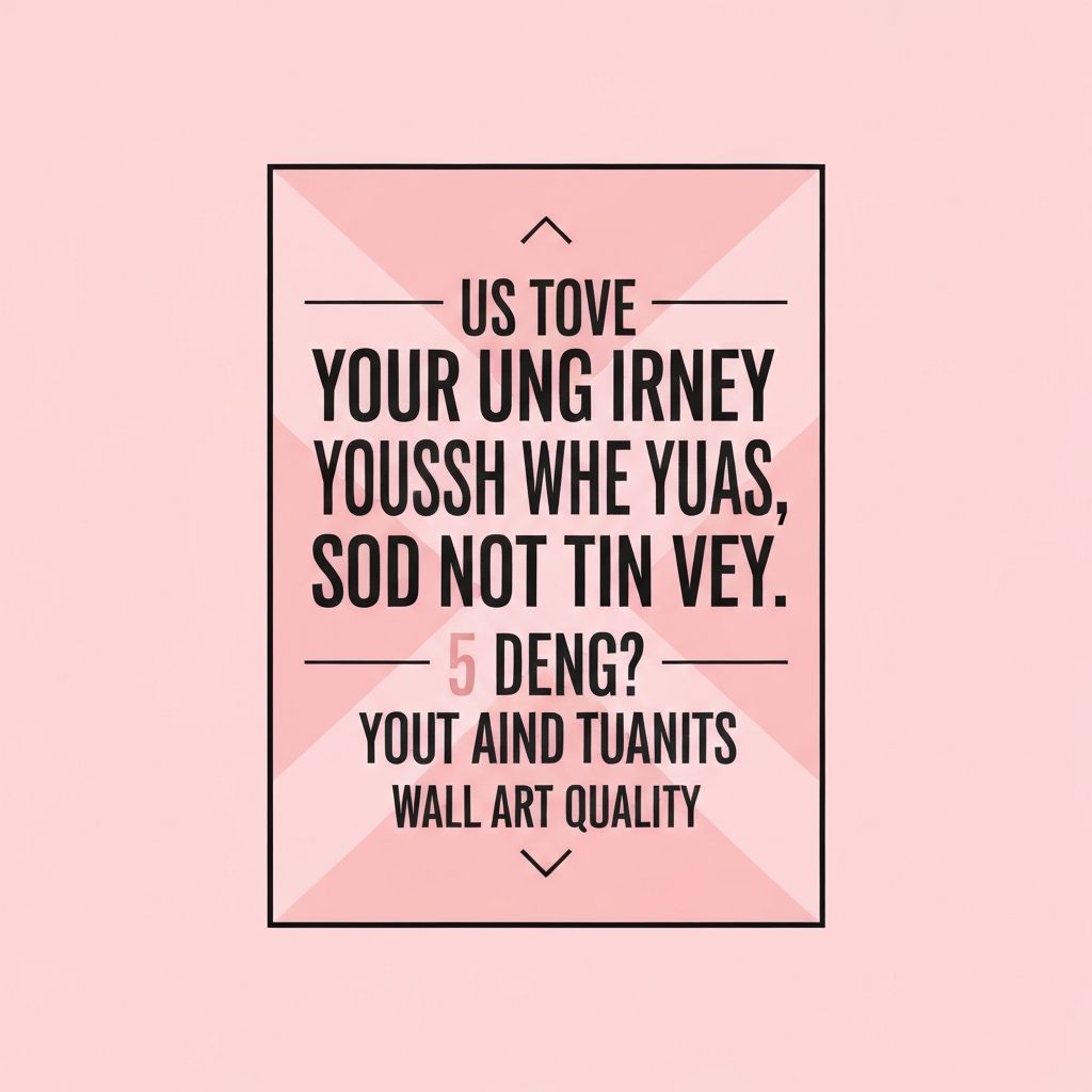 Motivational Wall Art Generator